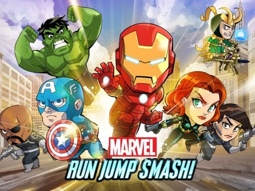 game pic for Marvel: Run jump smash!